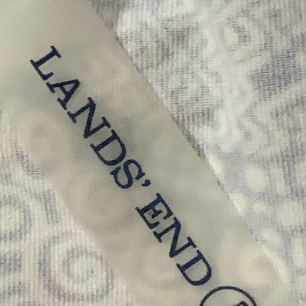 Lands' End black and white floral halter tankini top - Picture 7 of 9